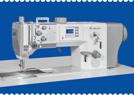 SINGLE/DOUBLE NEEDLE COMPOUND FEED FLAT BED SEWING MACHINE(AUTOMATIC DRIVE, ALL-IN-ONE TYPE)